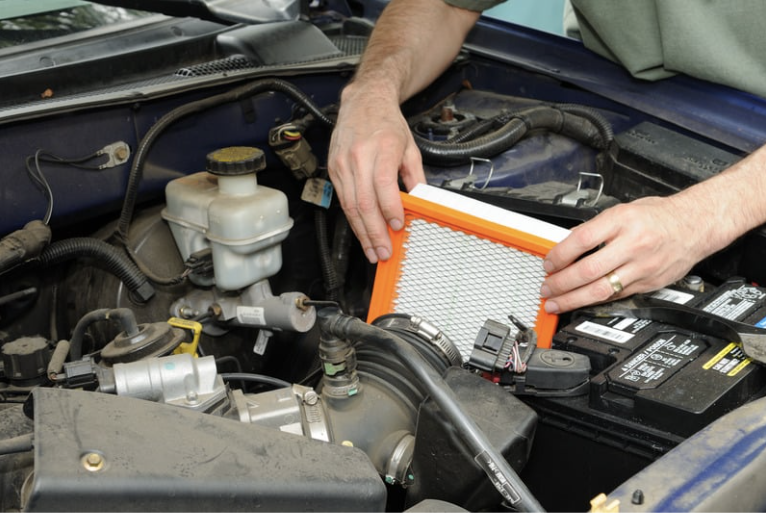 Replace The Engine Air Filter Car Replacement Parts
