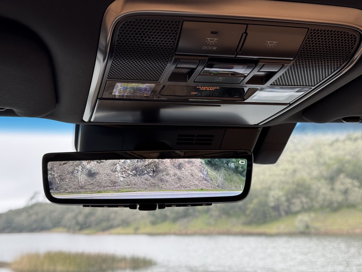 The 2025 Lexus LX 700h Has More Luxury and Hybrid Power, But is it Right For Your Family? 4 The Video Rear View Mirror In The 2025 Lexus Lx 700H