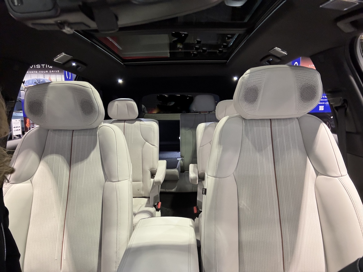 The Cadillac Vistiq is the Luxury Electric 3 Row SUV We've Been Dreaming Of 3 The View From The Interior Of The Cadillac Vistiq