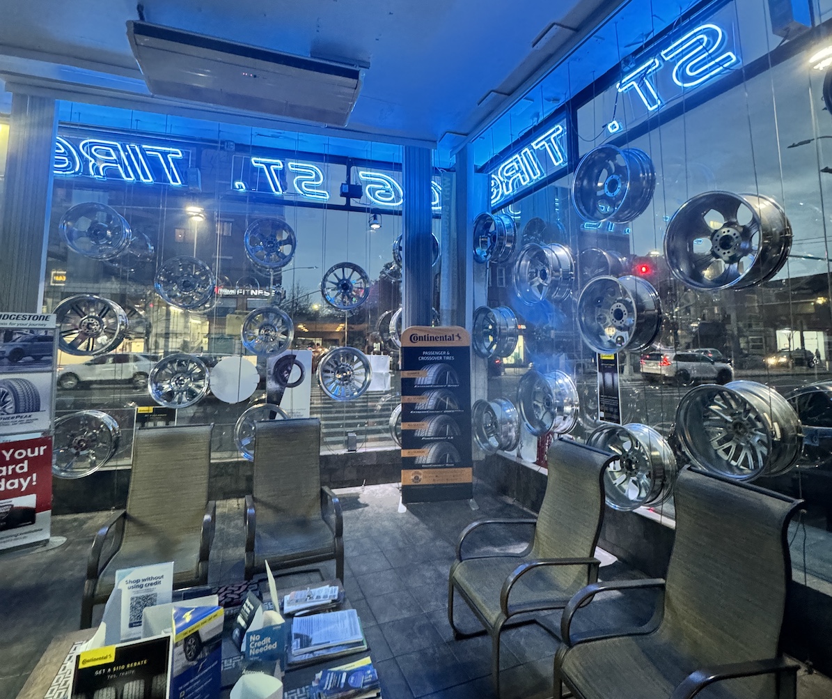 106Th St Tire And Wheel In Corona, Queens Where We Had Our Michelin Tires Installed