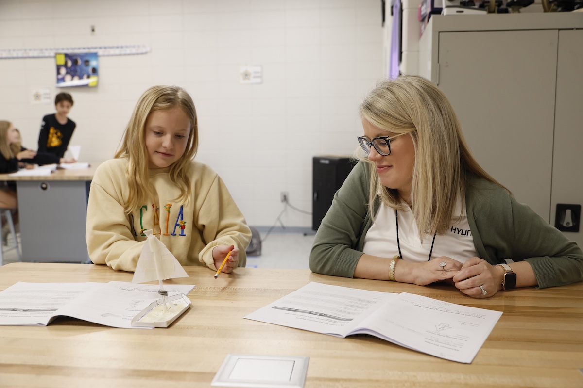 More Than Cars: How Hyundai is Fueling Kids, Colleges and Communities 9 Ansley Christain, Corporate Social Responsibility, Hyundai Motor Group Metaplant America Helps Student At A World In Motion With Sae International