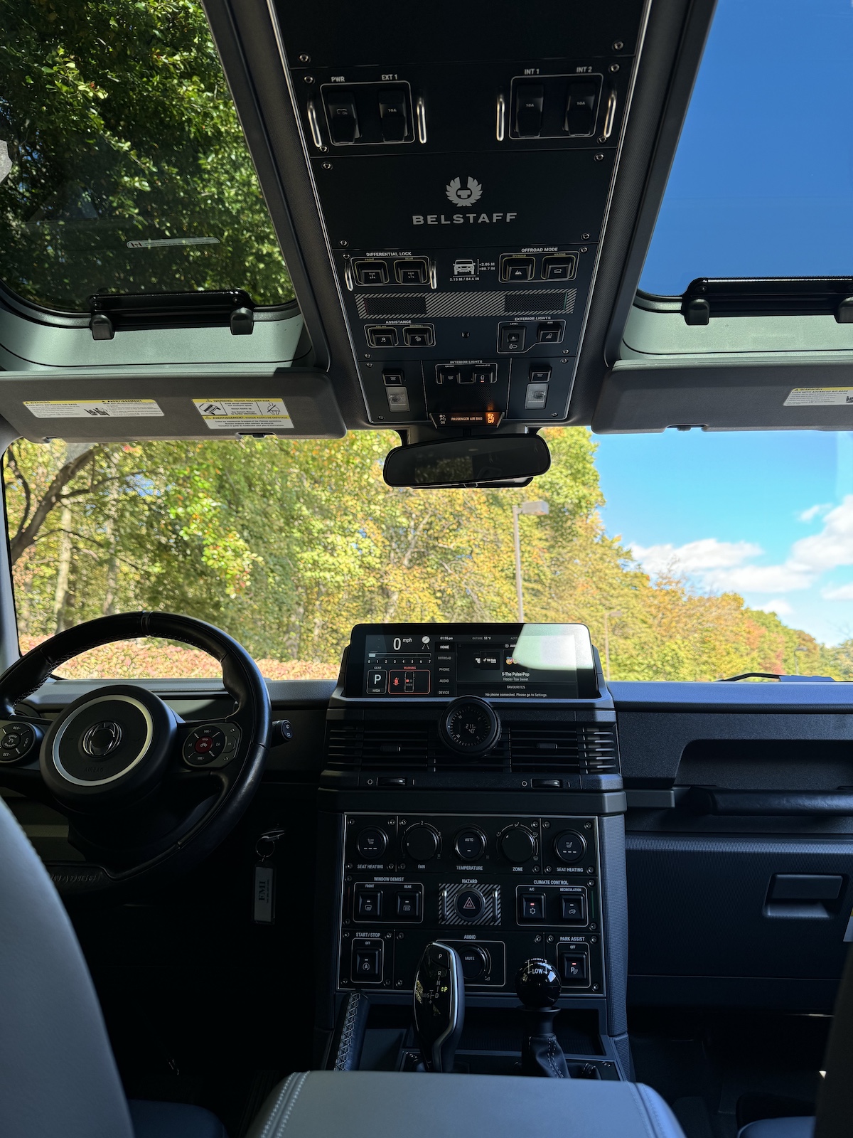 All The Switchgear In The Ineos Grenadier