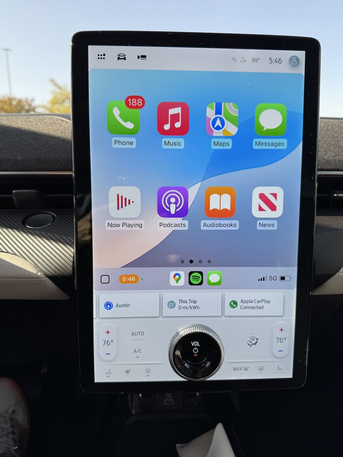 Putting the Ford Mustang Mach-E To the True Test By Driving it Like I Own It 10 Apple Carplay On The Ford Mustang Mach-E