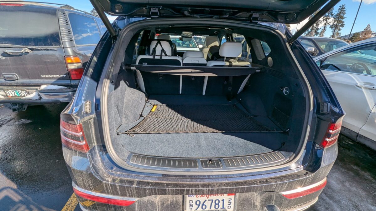 The Cavernous Trunk Of The Genesis Gv80