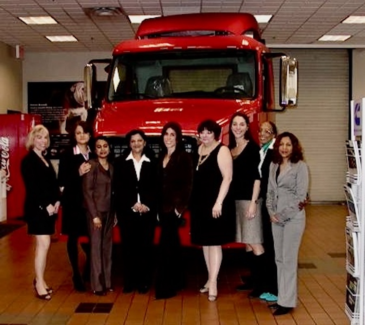 Sandra Gabrielli With Her Team Office 2 International Women