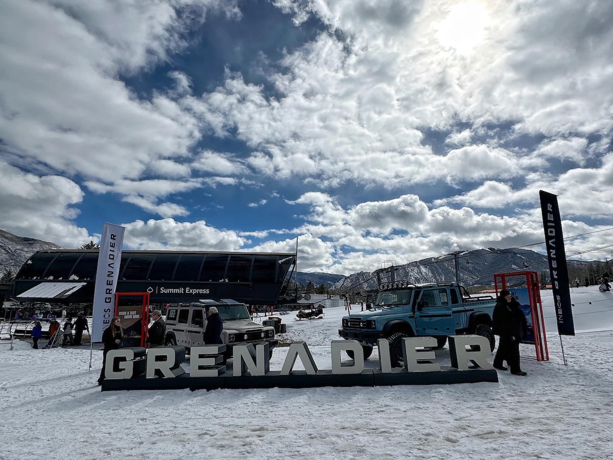 The Ineos Grenadier Drive In Aspen Co