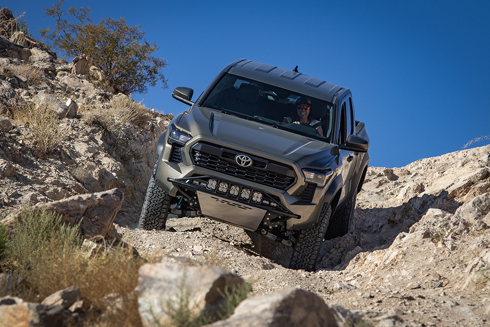 A 2024 Toyota Tacoma Going Off-Road With A Kit From The Company She Helps Run
