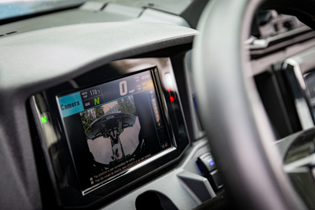 The Main Screen On The 2025 Kawasaki Ridge Crew