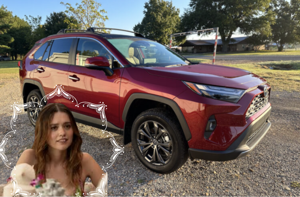 Chelsea With Her Toyota Rav4 Prime White Lotus Season 3