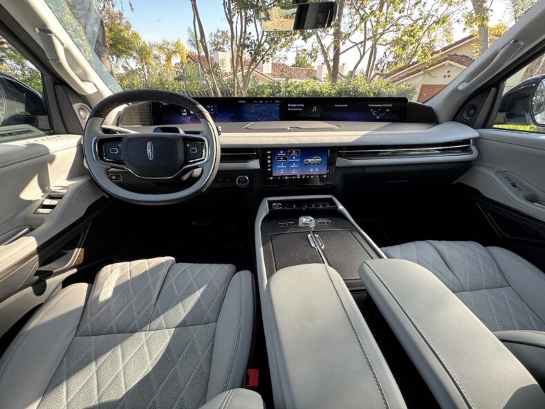 The 2025 Lincoln Navigator is Modern Luxury, Defined. We Took a Test Drive to Find Out 3 The Front Cabin Of The 2025 Lincoln Navigator