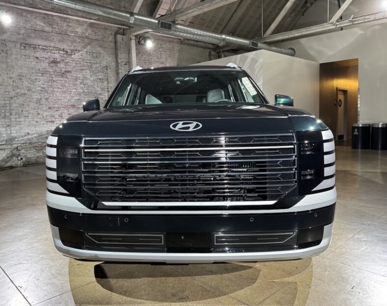 The new front end of the 2026 Hyundai Palisade