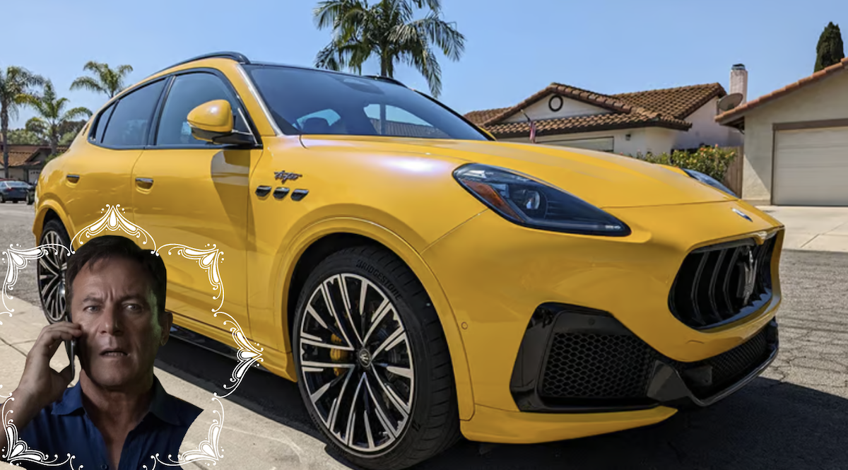 Tim Maserati Grecale White Lotus Season 3