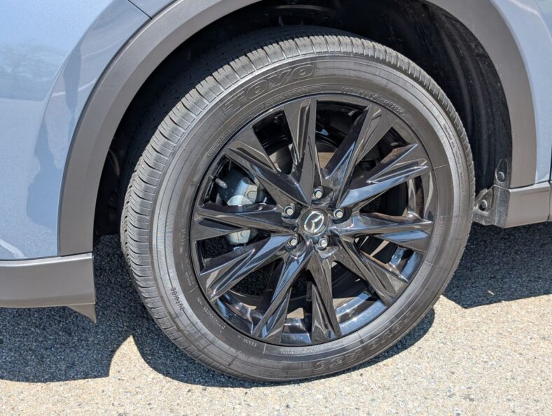The 2025 Mazda CX-5 Carbon Edition: A 'Just Right' Fit in a Crowded SUV Market 9 The Glossy, Black Wheels That Come As Part Of The Carbon Edition Of The Mazda Cx-5