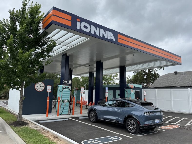 I Took a Solo Road Trip in the Mustang Mach-E Using Public EV Chargers. This is How It Went 7 Ionna Charging In Houston Was A Delight