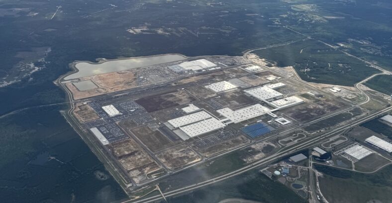 The Savannah Georgia Hyundai Plant Taken From The Air