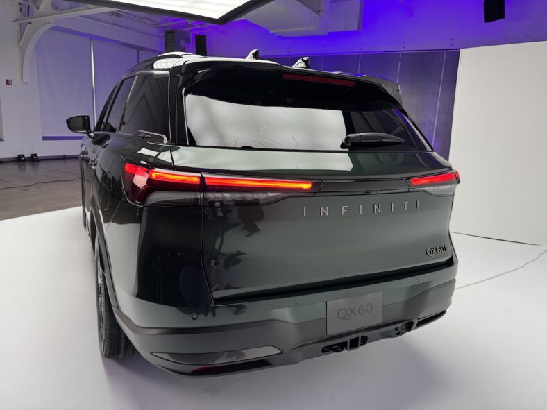 The 2026 Infiniti QX60 Takes Style Notes From Its Big Sister For a Fresh New Look 6 The New Tail Lights In The 2026 Infiniti Qx60