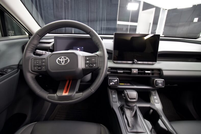 The 2026 Toyota RAV4 is All-In on Style, Options and Performance, All Boosted by Electric Power 9 Toyota Rav4 Woodland Edition Front Cabin
