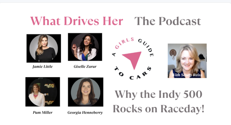 Weekly Rewind: It's Our Good Luck, And Yours, That Jill Ciminillo Reviews Cars 4 What Drives Her Podcast Fox Sports Broadcasters Indy 500