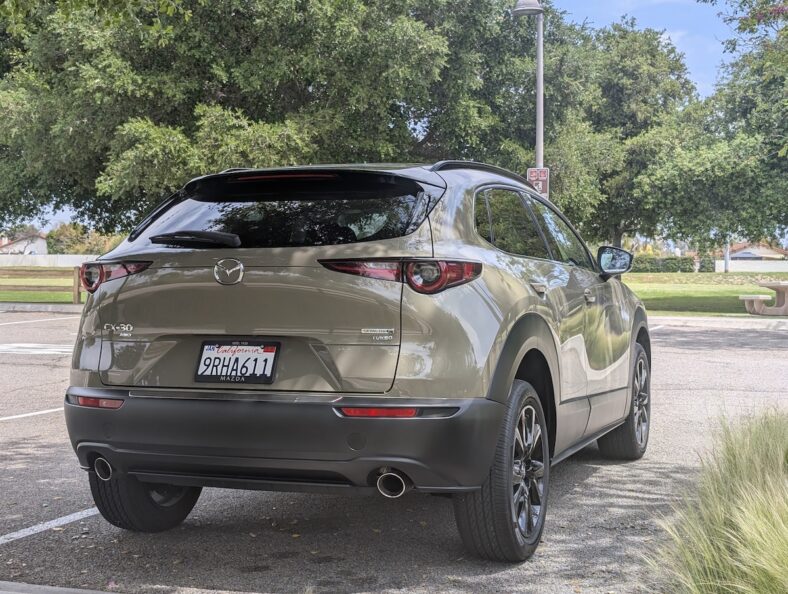 2025 Mazda CX-30 Carbon Turbo Rear
