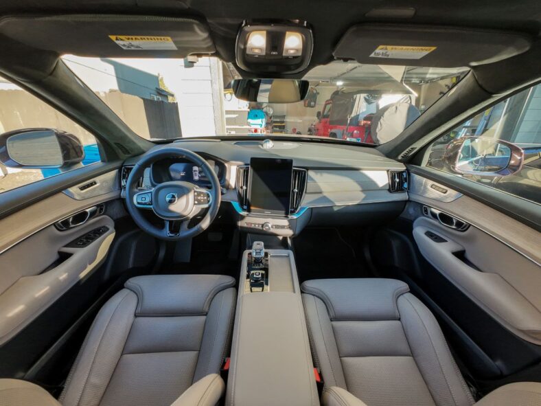 The Interior Layout Of The Volvo Xc90