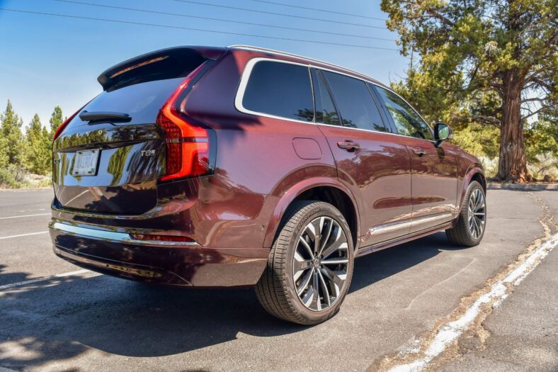 The Rear End Of The 2025 Volvo Xc90 T8 Ultra Phev