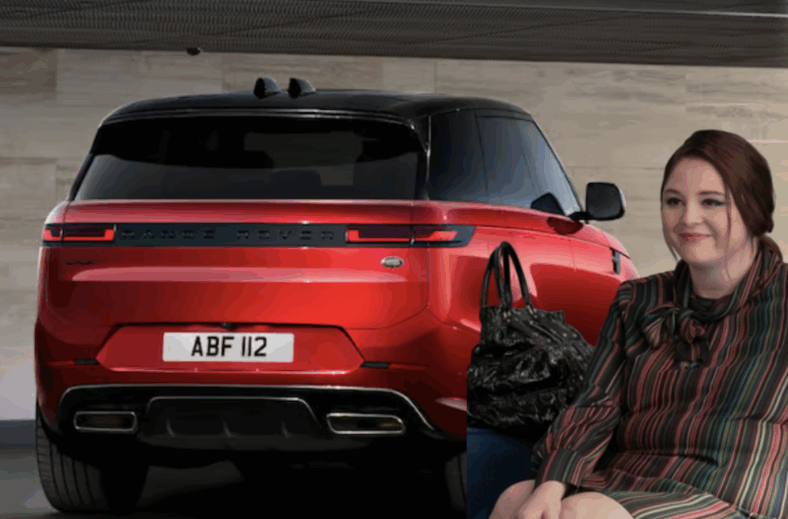 The Cars of Hacks Tells the Stories the Screen Writers Left Out 7 Megan Stalter In The Ranger Rover Sport