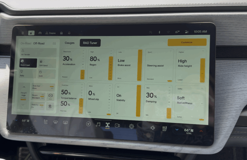I Drove the Rivian Gen 2 R1 Quad and Now I’m A Rivian Person 8 Rad Tuner Rivian R1 Quad