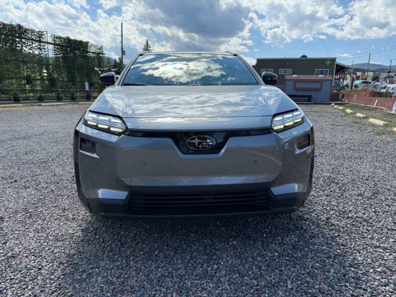 The Front Fascia Of The 2026 Subaru Solterra