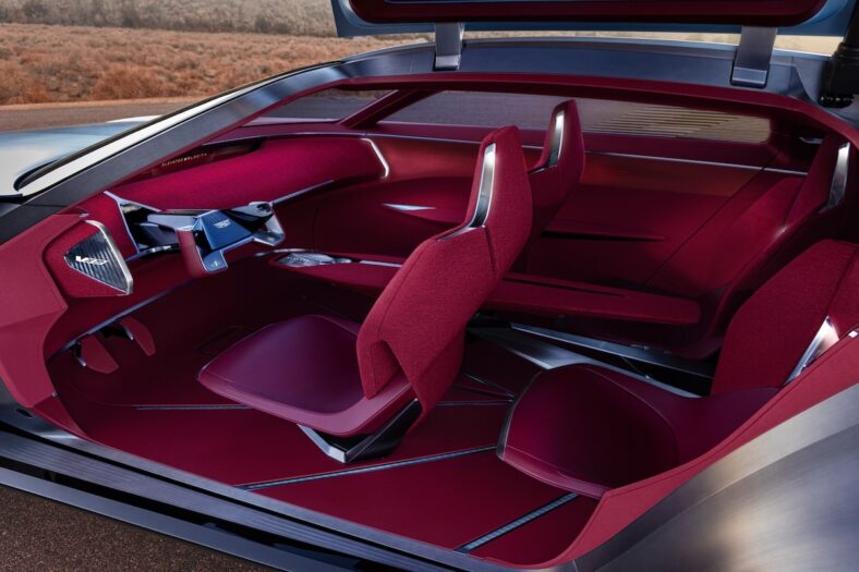 The Interior Of The Cadillac Elevated Velocity