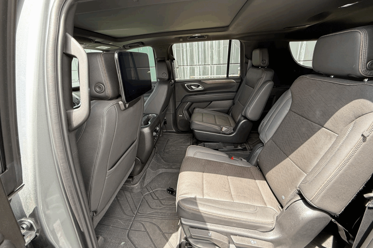 The Second Row Seats Of The 2024 Chevy Suburban