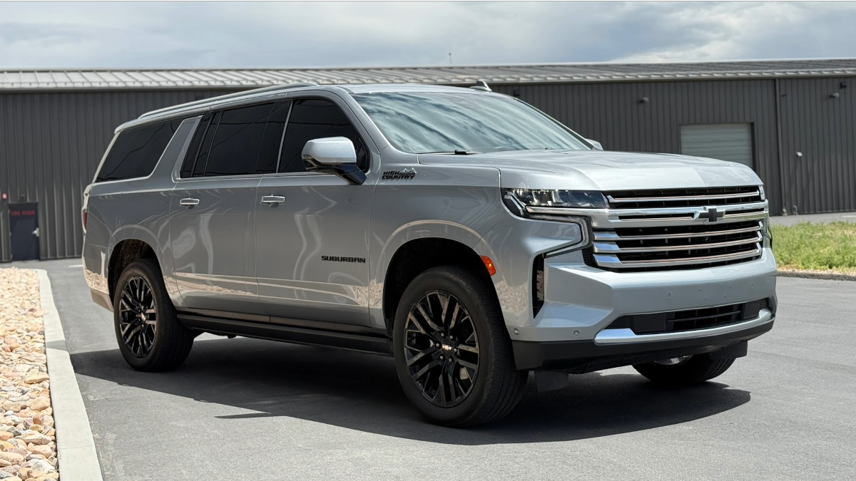 The Front Passenger'S Quarter End Of The 2024 Chevy Suburban High Country