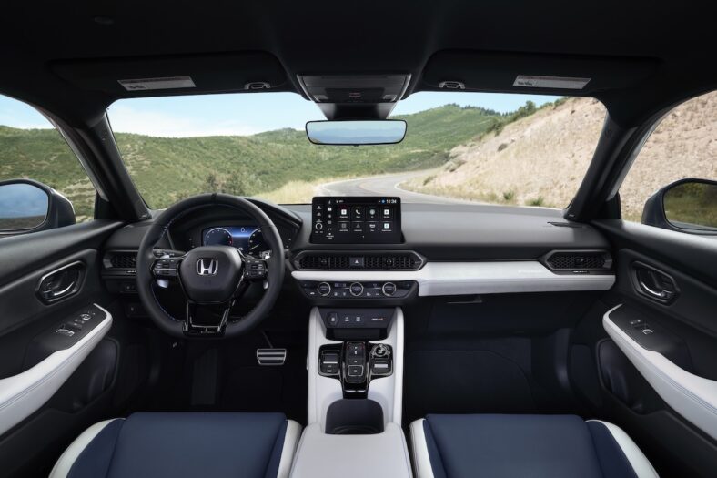 The Front Cabin In The 2026 Honda Prelude