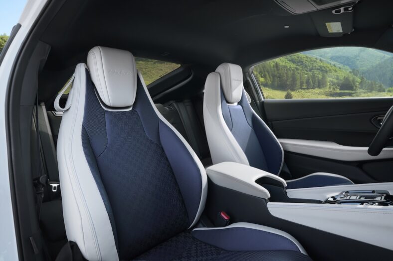 Interior Details Include Sport Seats In The 2026 Honda Prelude