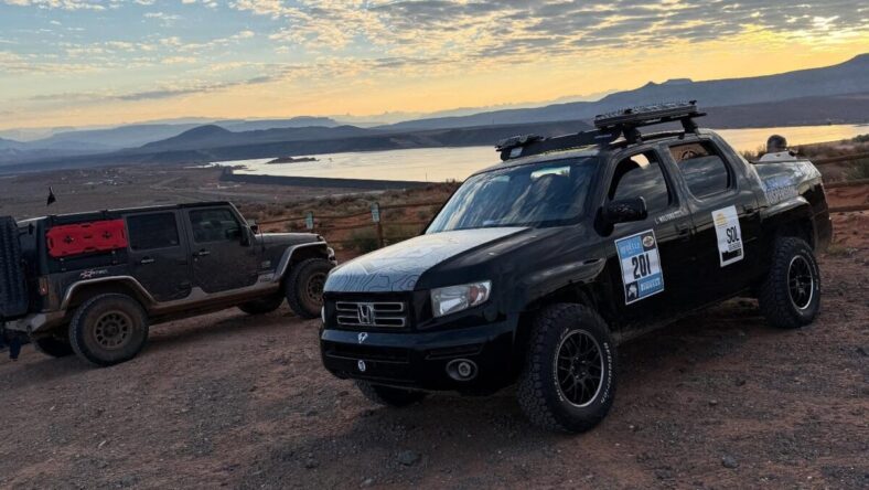 The Honda Ridgeline Jill And Her Partner Are Using For The 2025 Rebelle Rally