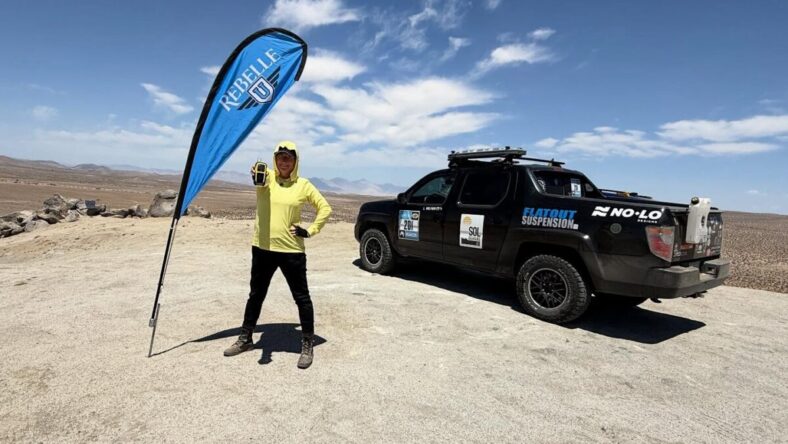 Jill'S Drive Partner During Rebelle Rally Training