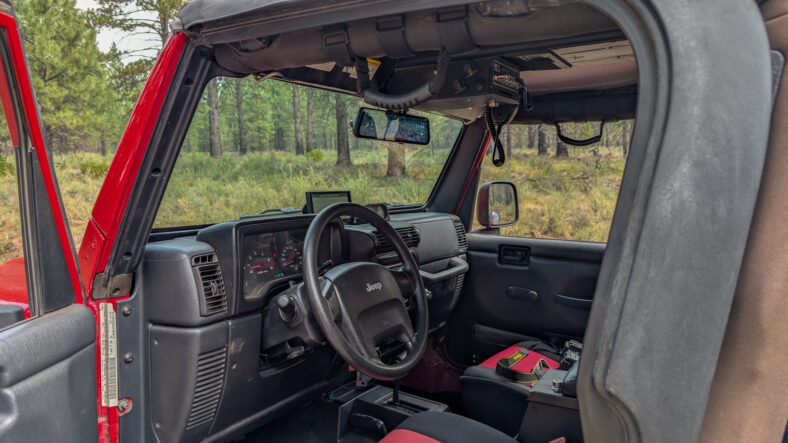 The Interior Of My Jeep After Shining It Up