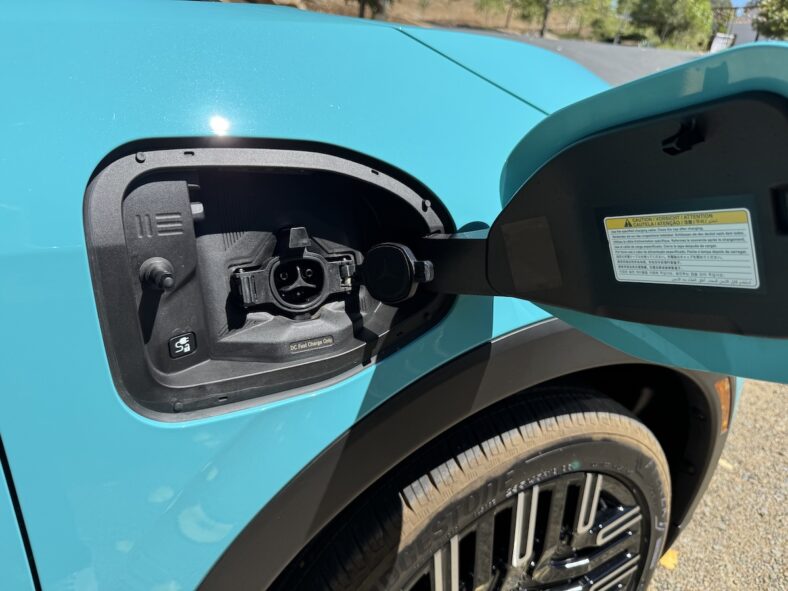 The Tesla Style Port Is Designated For Level 3 Fast Charging