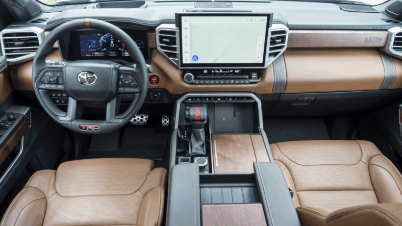 The 2025 Toyota Sequoia 1794 Edition is Confidence-Inducing, But Enough to Win Me Over? 5 Dashboard And Multimedia System In The 2025 Toyota Sequoia 1794 Edition-24