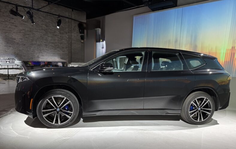 The New BMW X3 is All Electric and It Will Blow You Away: 2026 BMW iX3 First Look 10 A Profile View Of The 2026 Bmw Ix3