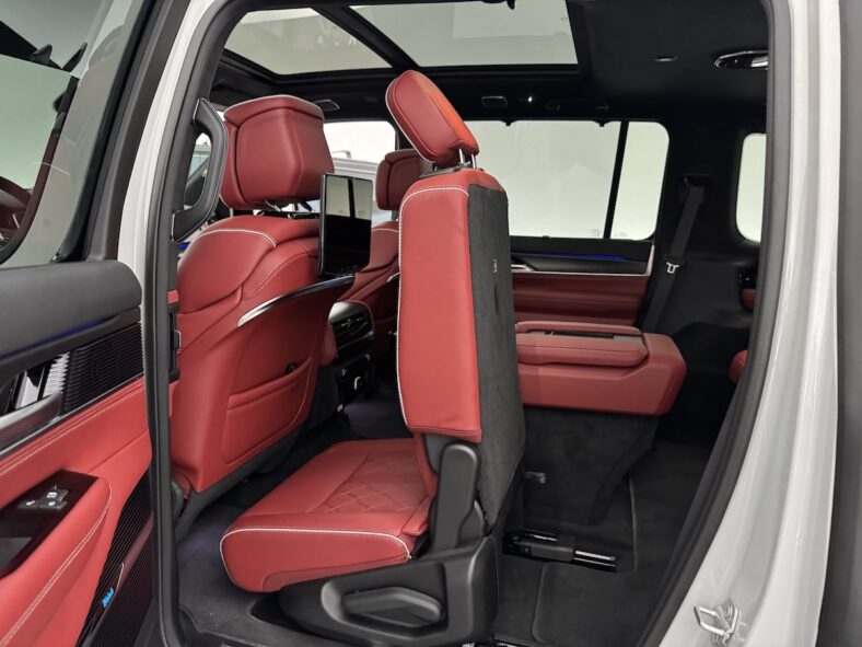 For 2026 the Jeep Grand Wagoneer Got A Makeover and Now It's More Jeep, Exactly as It Should Be 8 The Tilt And Slide Second Row Captain'S Chair Of The 2026 Jeep Grand Cherokee Phev