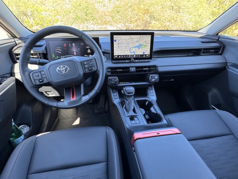 The Interior Of The 2026 Toyota Rav4 Gr Sport