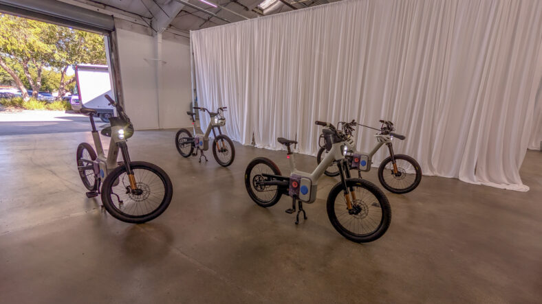 The Four E-Bikes The Team And I Rode Around Town