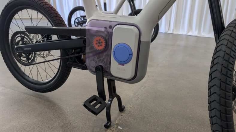 The Battery Pack And Electronic Drivetrain Of The Also Tm-B