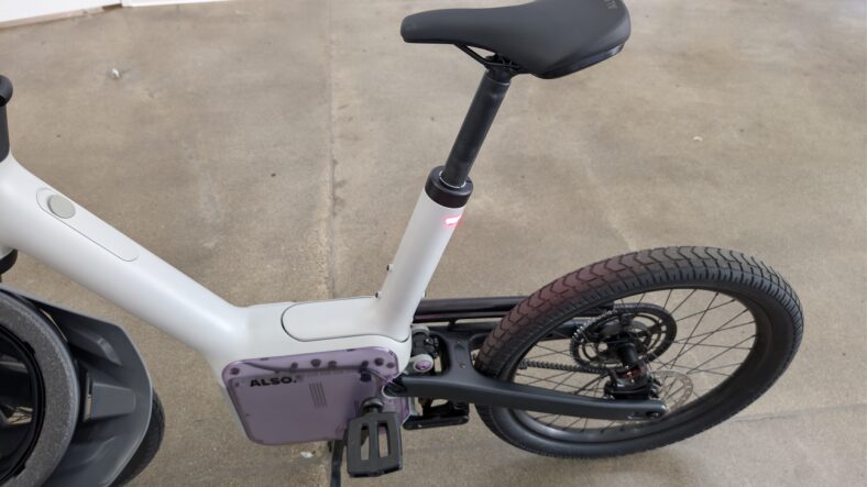 The Modular Seat On The Also Tm-B E-Bike That Can Removed And Swapped
