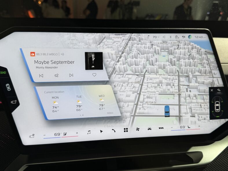 The New BMW X3 is All Electric and It Will Blow You Away: 2026 BMW iX3 First Look 5 The Multimedia Screen In The Bmw Ix3