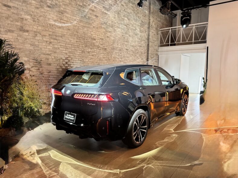 The New BMW X3 is All Electric and It Will Blow You Away: 2026 BMW iX3 First Look 4 The Rear End Of The Bmw Ix3