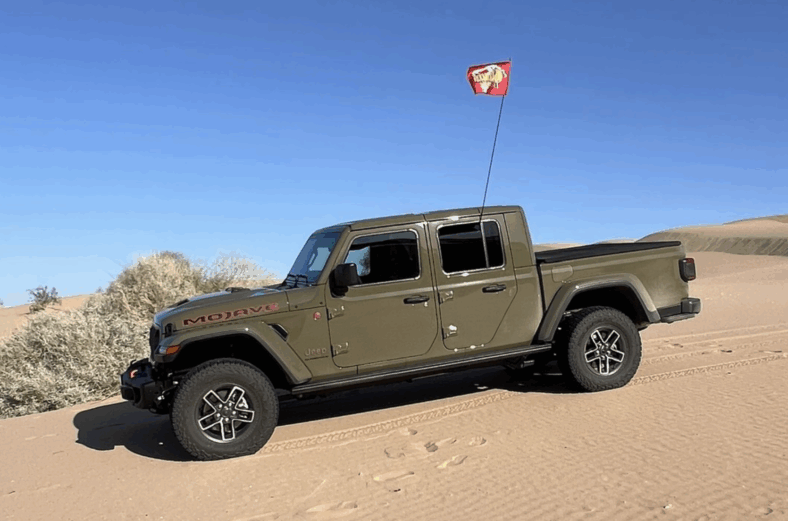 The Jeep Gladiator Mojave Driven By Lyn Woodward For The 2025 Rebelle Rally