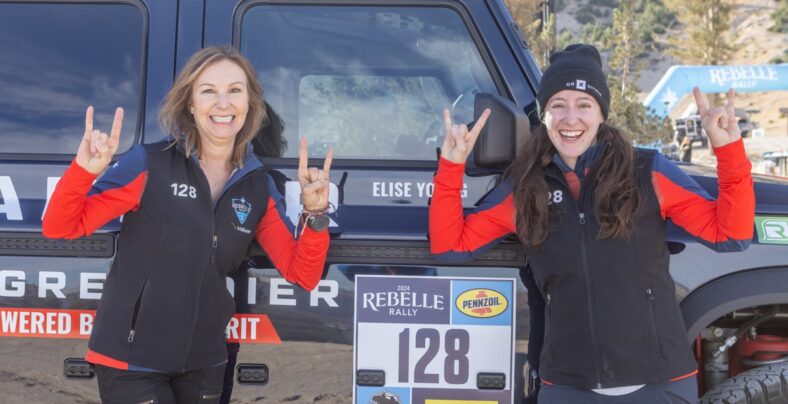 The Official Photo Of Team 128, Consisting Of Susan Pieper And Elise Young