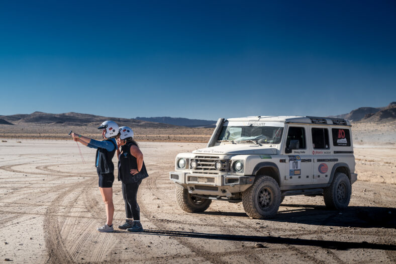 Navigating The Desert During The Rebelle Rally
