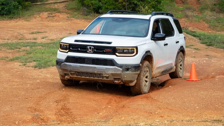 The Front Face Of The 2026 Honda Passport